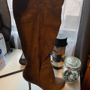 High heel knee high boots, BCBG size 10